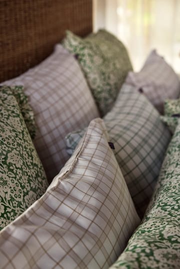 녹색 꽃무늬 프린트 면 새틴 침대 세트 - 50x60 cm, 220x220 cm - Lexington | 렉싱턴