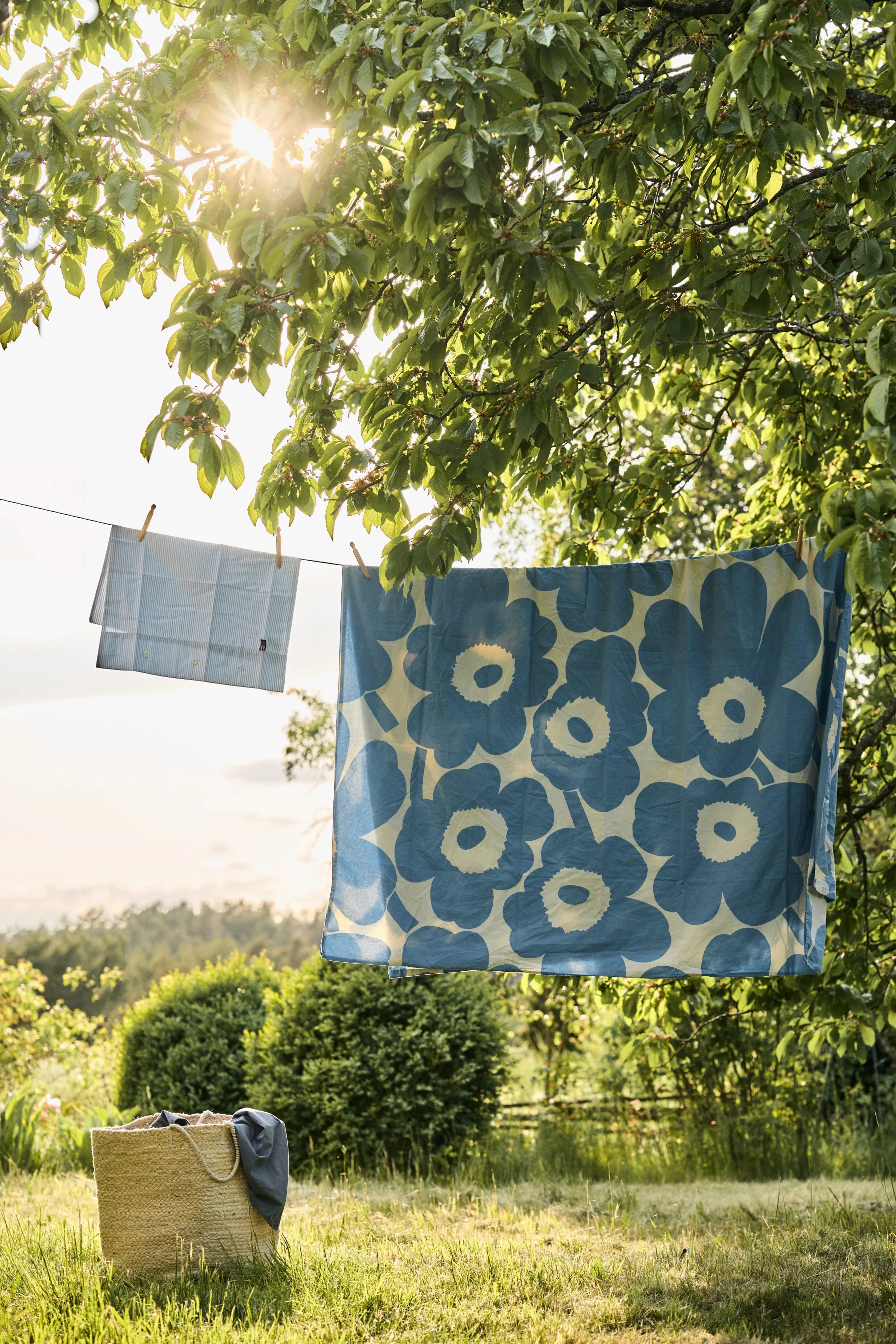 아이콘스 핀포인트 베개커버 50x60 cm, blue-white Lexington | 렉싱턴