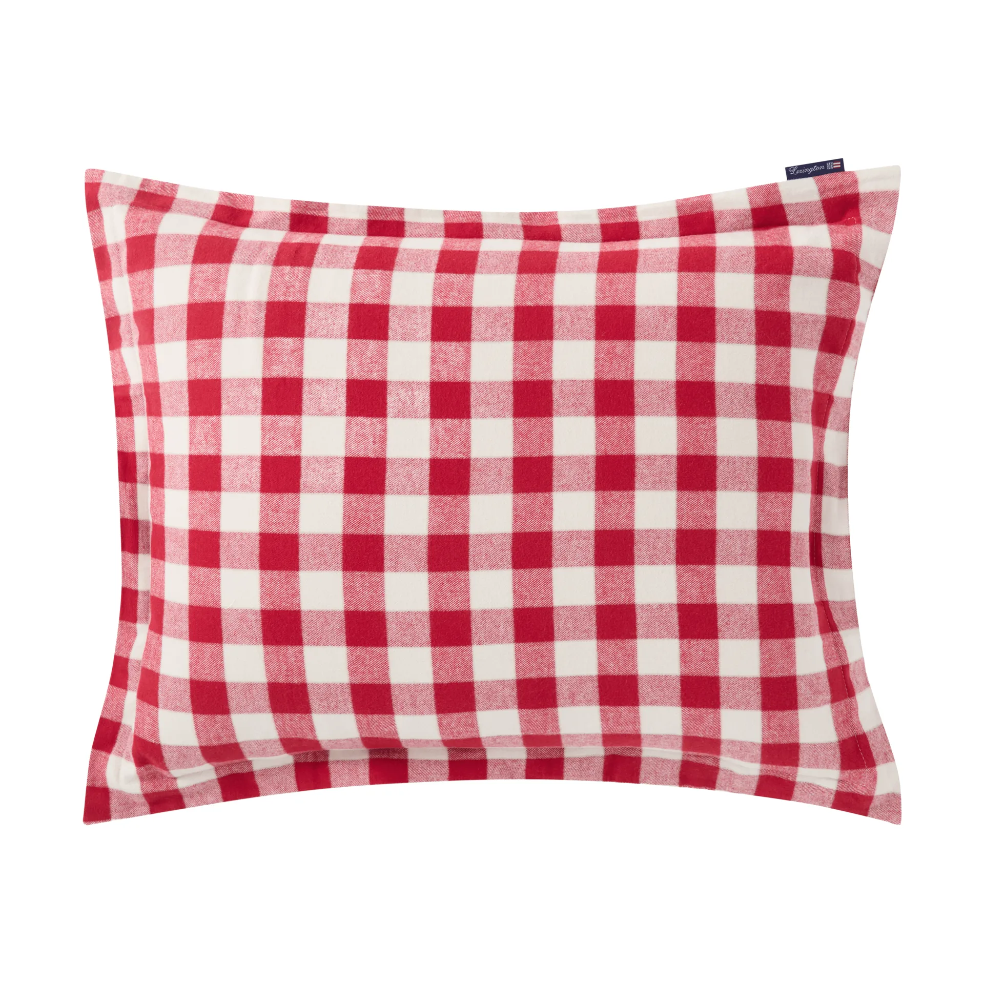 체크 코튼 플란넬 베개커버 50x60 cm, Red-light beige Lexington | 렉싱턴