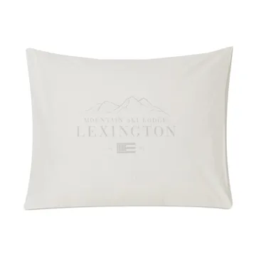렉싱턴 프린팅 코튼 포플린 쿠션 커버 50x60 cm - White-light grey - Lexington | 렉싱턴