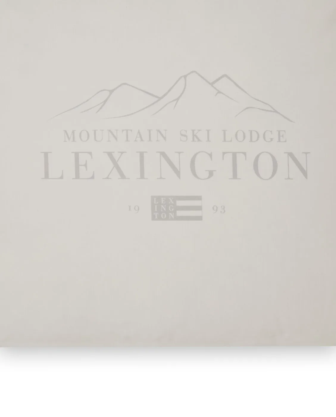 렉싱턴 프린팅 코튼 포플린 쿠션 커버 50x60 cm, White-light grey Lexington | 렉싱턴