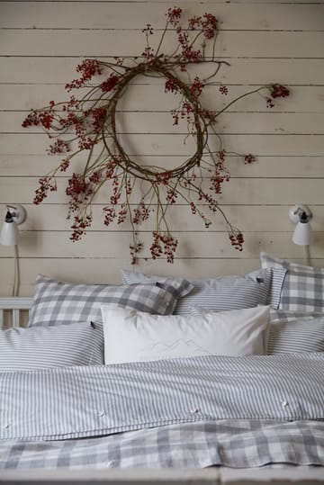 렉싱턴 프린팅 코튼 포플린 쿠션 커버 50x60 cm - White-light grey - Lexington | 렉싱턴