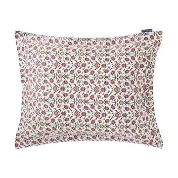 플라워 프린트 코튼 사틴 베개 커버 50x60 cm - White-red-green-beige - Lexington | 렉싱턴