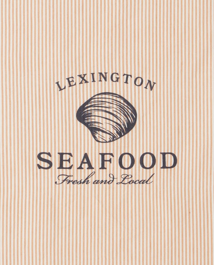 씨푸드 스트라이프 & 프린티드 주방 타월 50x70 cm, Beige-white Lexington | 렉싱턴
