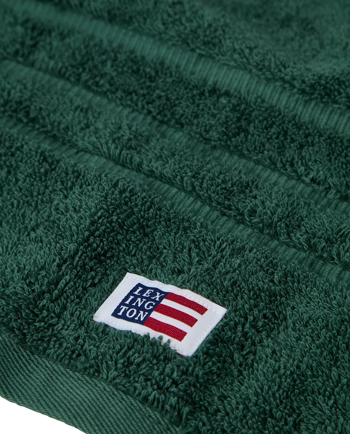 해피 홀리데이 주니퍼 오가닉 타월 50x70 cm, Green-Light Beige Lexington | 렉싱턴