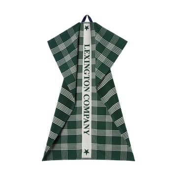 렉싱턴 오가닉 코튼 키친 타월 50x70 cm - Green-white - Lexington | 렉싱턴