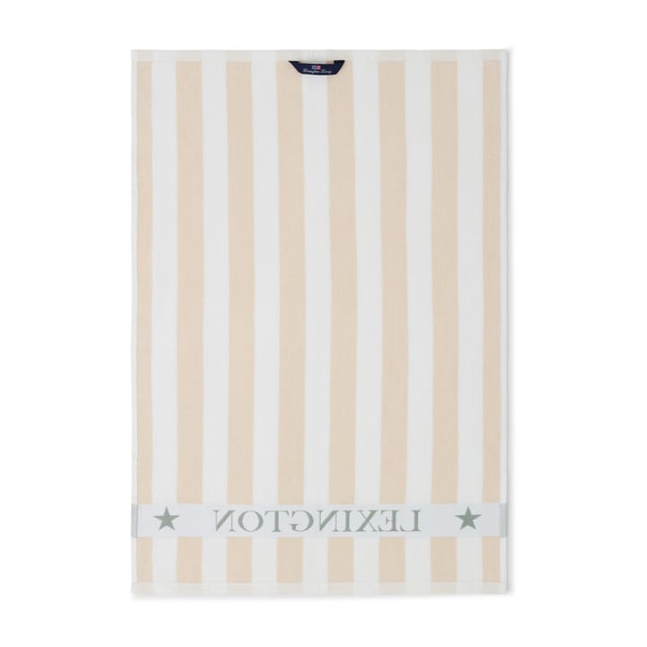 코튼 테리 로고 주방 타올 50x70 cm, Light beige-white-green Lexington | 렉싱턴