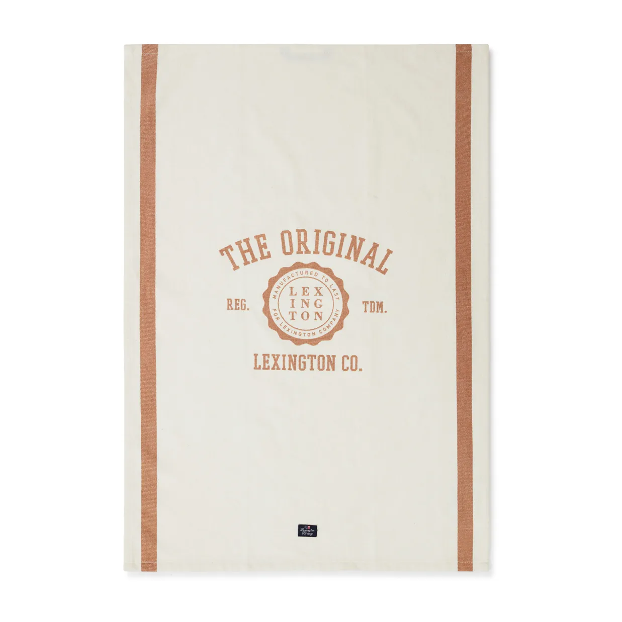 디 오리지날 코튼 트윌 주방타올 50x70 cm, Off White-brown Lexington | 렉싱턴