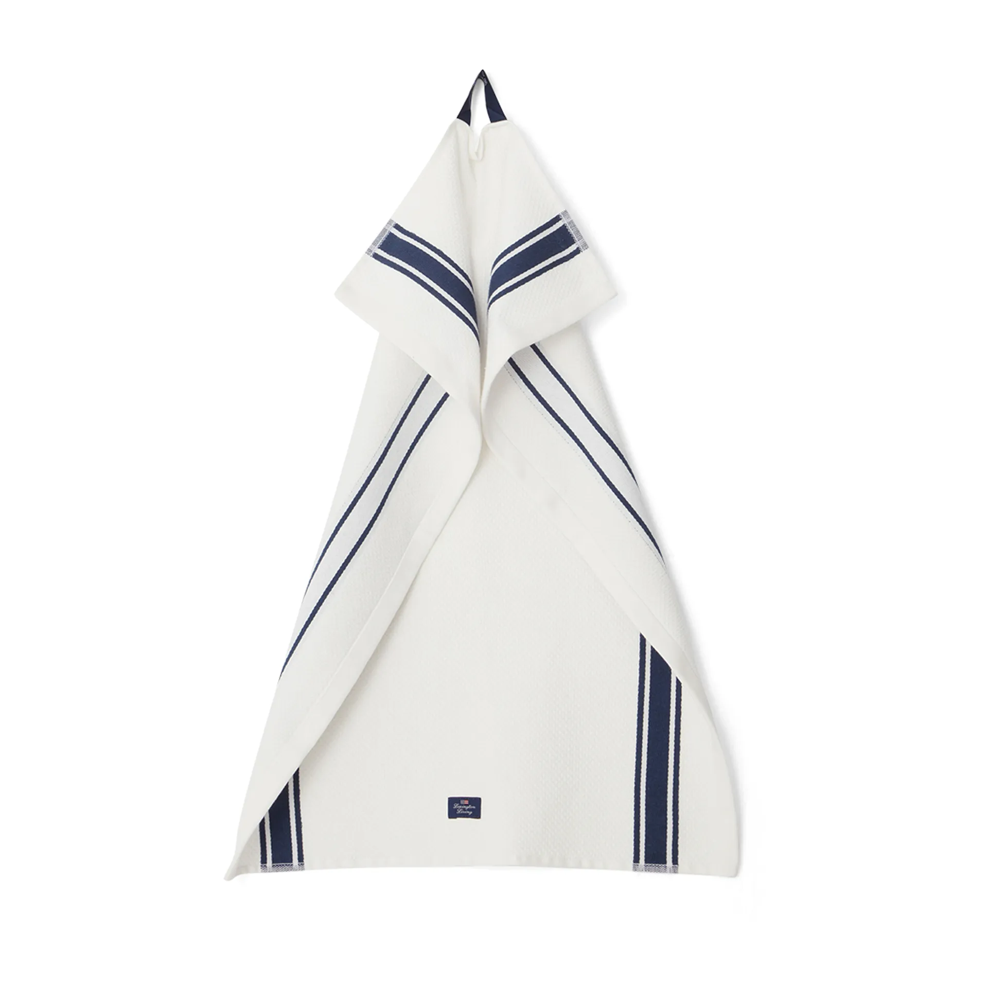 오가닉 코튼 와플 주방 타월 50x70 cm, White-Dark blue Lexington | 렉싱턴