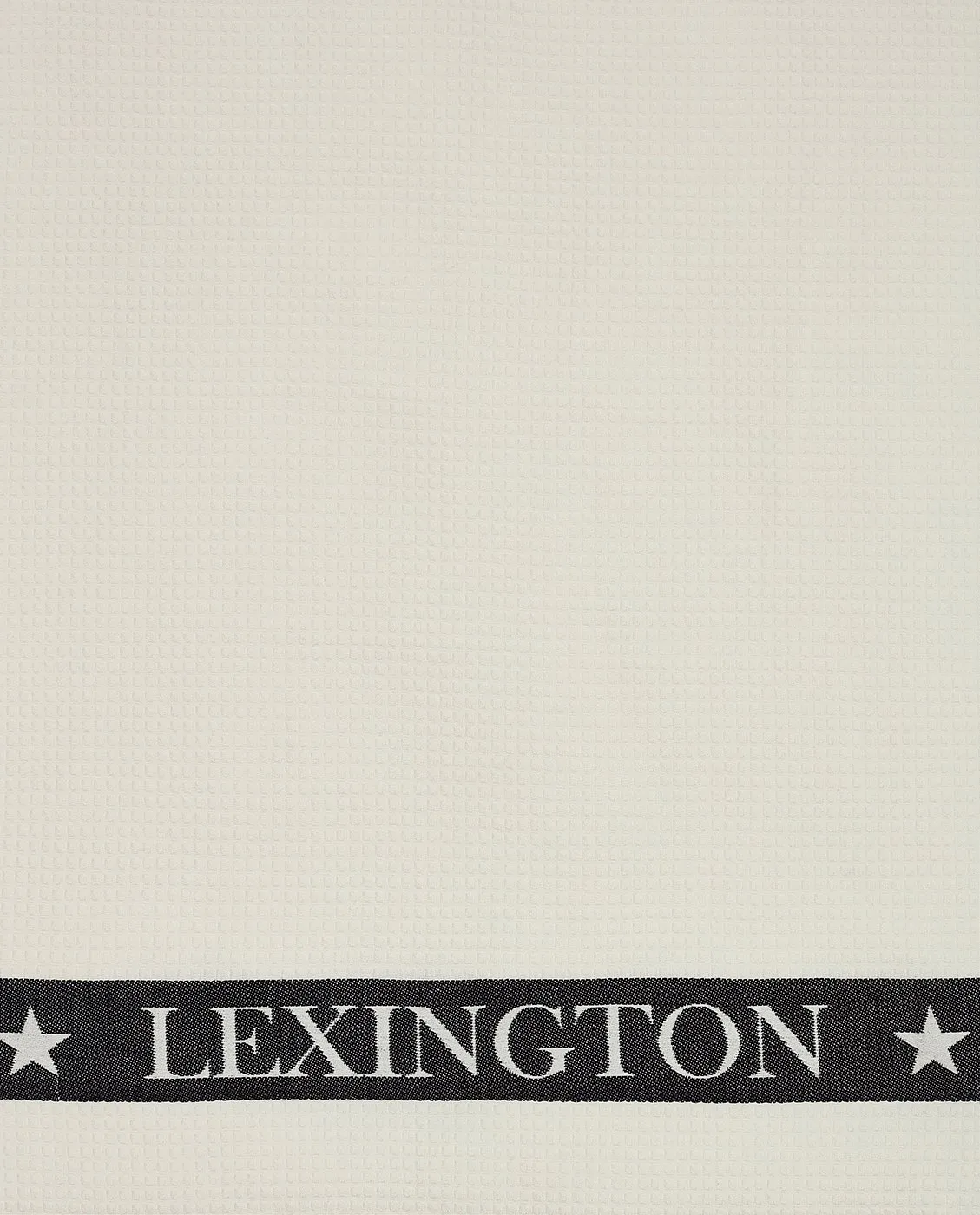 아이콘스 코튼 와플 주방 타월 50x70 cm, White-dark Grey Lexington | 렉싱턴