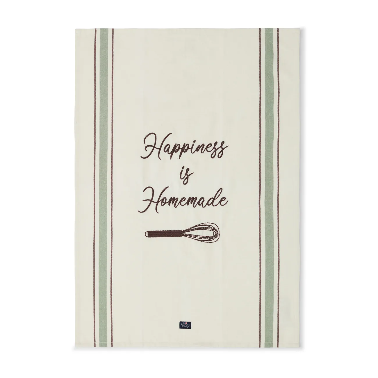 해피니스 오가닉 코튼 주방 타올 50x70 cm, White-green Lexington | 렉싱턴