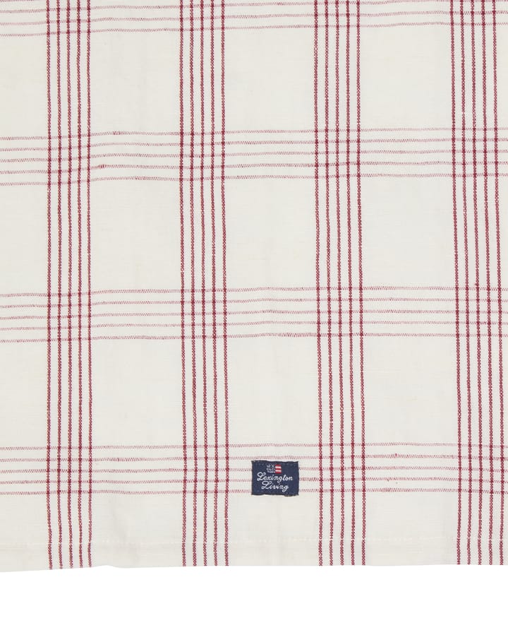 체크 린넨/코튼 키친 타월 50x70 cm, White-red Lexington | 렉싱턴