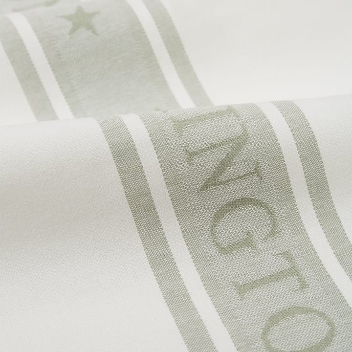 아이콘스 스타 키친 타올 50x70 cm, white-sage green Lexington | 렉싱턴