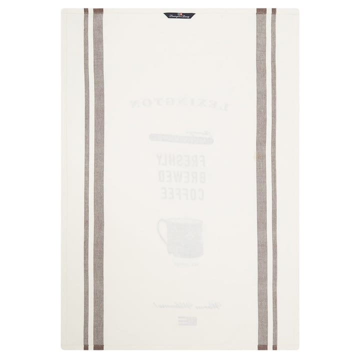 프린티드 트윌 커피 키친 타월 50x70 cm - white - Lexington | 렉싱턴
