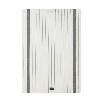 스트라이프 코튼 리넨 키친 타월 50x70 cm - White - Lexington | 렉싱턴