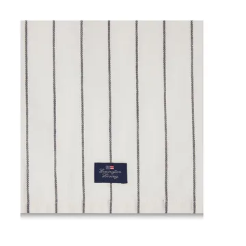 스트라이프 코튼 리넨 키친 타월 50x70 cm - White - Lexington | 렉싱턴