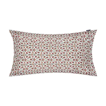 플라워 프린티드 코튼 새틴 베개커버 50x90 cm - White-red-green-beige - Lexington | 렉싱턴