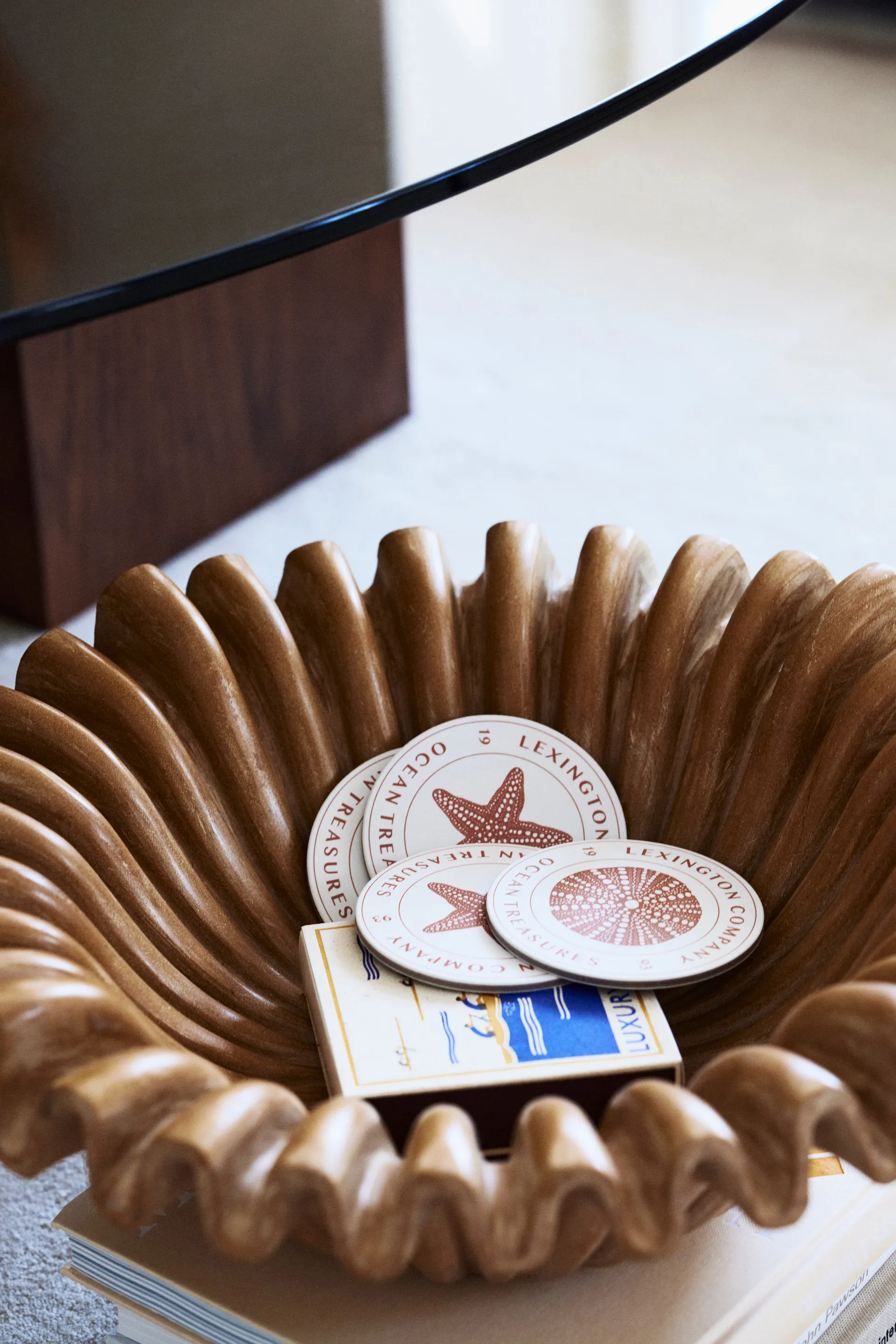 오션 트레저스 코스터 6개 세트, Blue Lexington | 렉싱턴