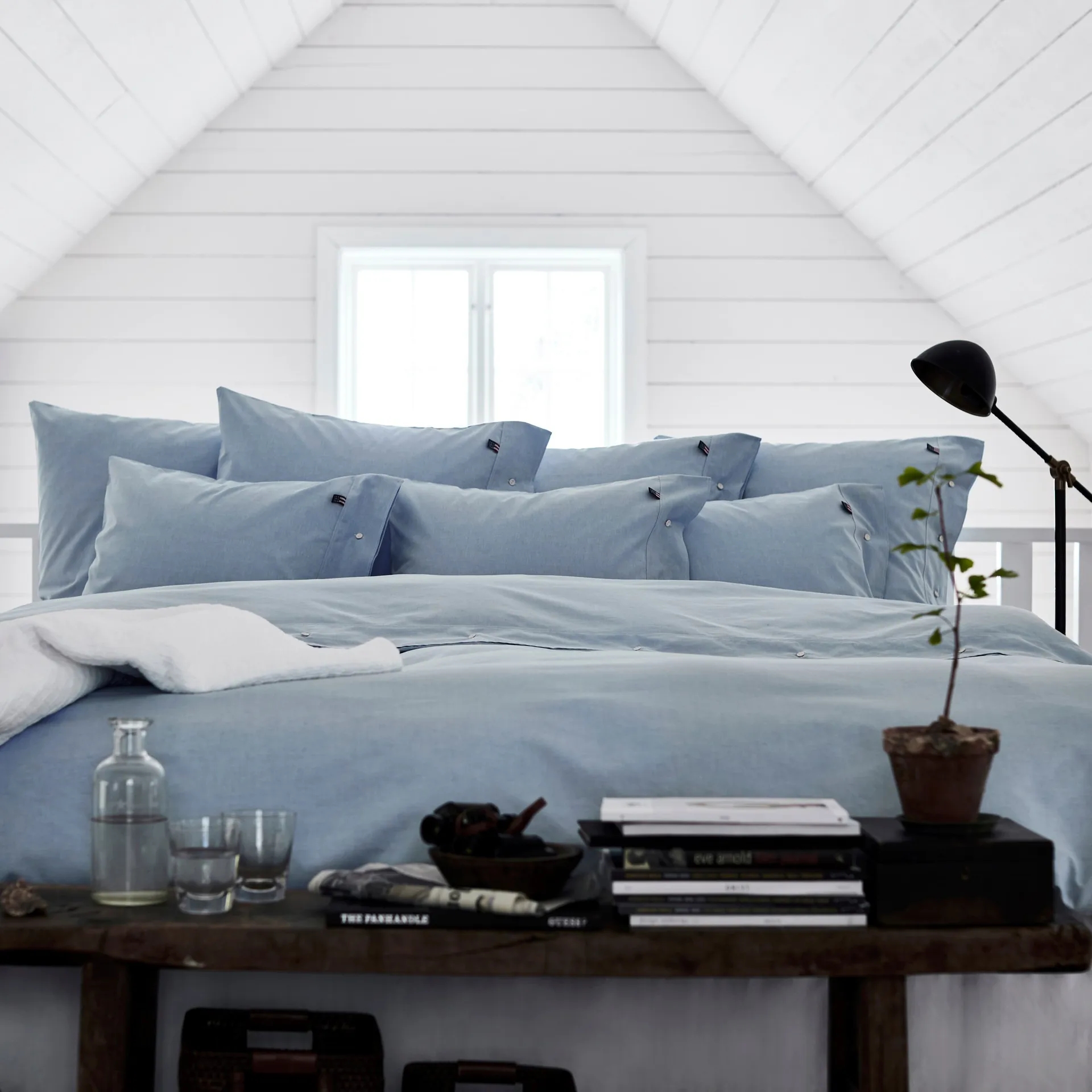 아이콘스 핀포인트 베개커버 65x65 cm, blue Lexington | 렉싱턴