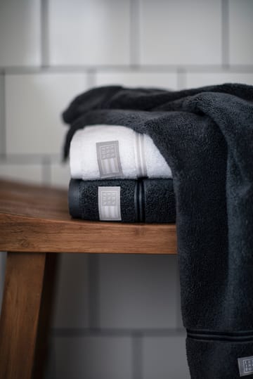 렉싱턴 호텔 타올 70x130 cm - grey-dark grey - Lexington | 렉싱턴