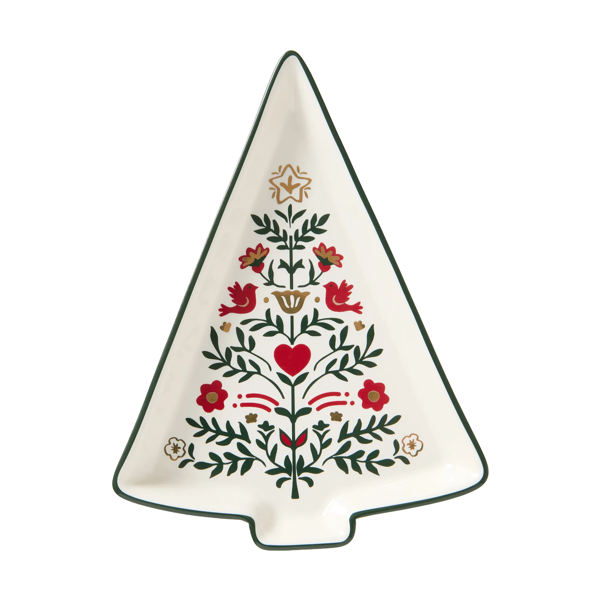 Christmas Tree 서빙 플래터, 멀티, 15.2x11x1.6 cm Lexington | 렉싱턴