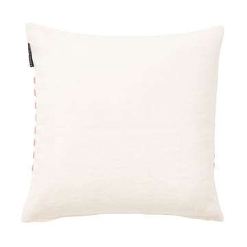 Embroidery 스트라이프 리넨/코튼 쿠션 커버 50x50 cm - Off White-red - Lexington | 렉싱턴