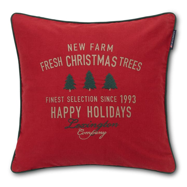 Farm 크리스마스 트리s 쿠션 커버 50x50 cm - red - Lexington | 렉싱턴