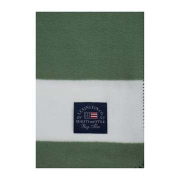 불규칙 스트라이프 Fleecefilt 130x170 cm - Green-White - Lexington | 렉싱턴