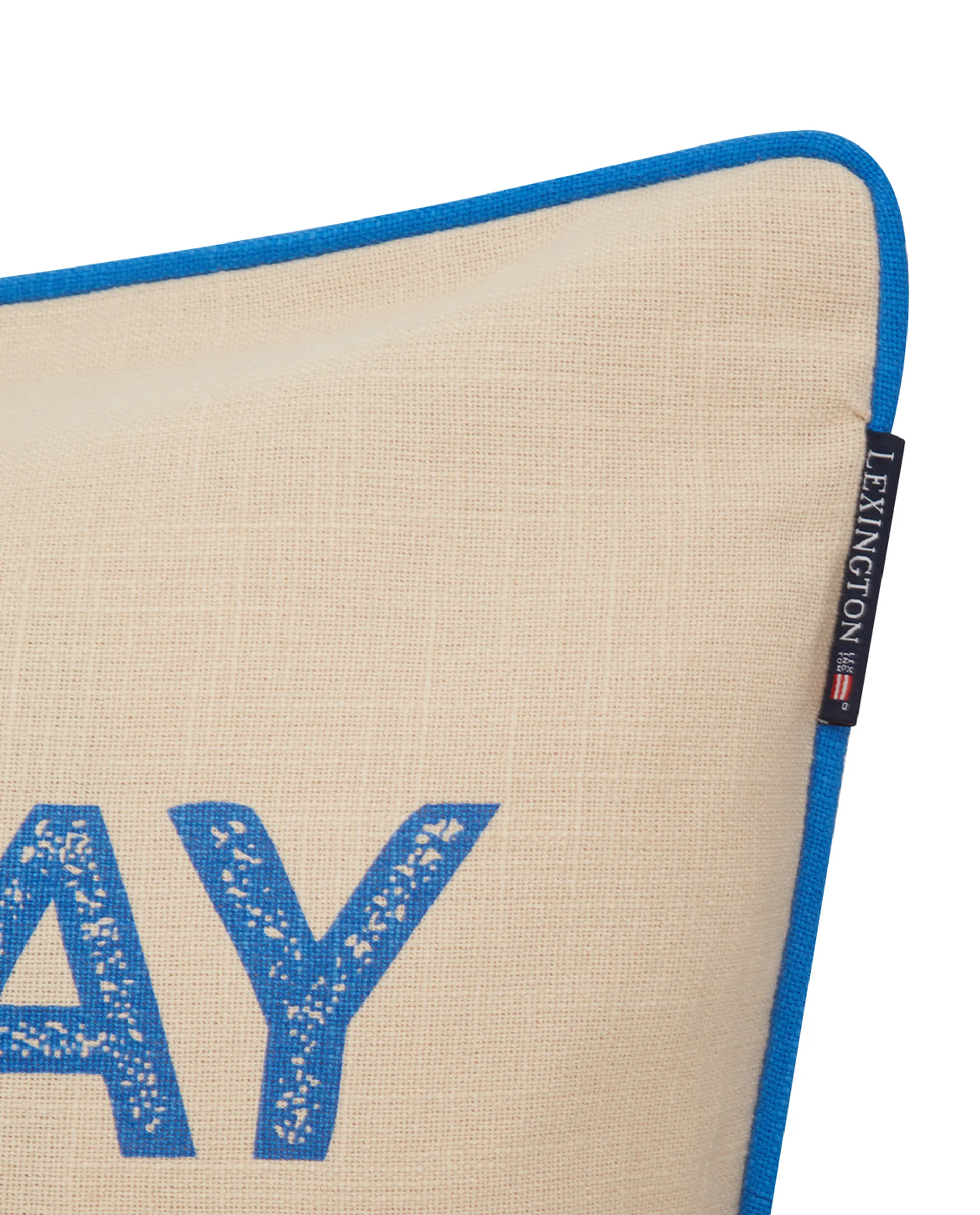 썬데이 Funday 프린티드 베개커버 50x50 cm, Beige-blue-pink Lexington | 렉싱턴