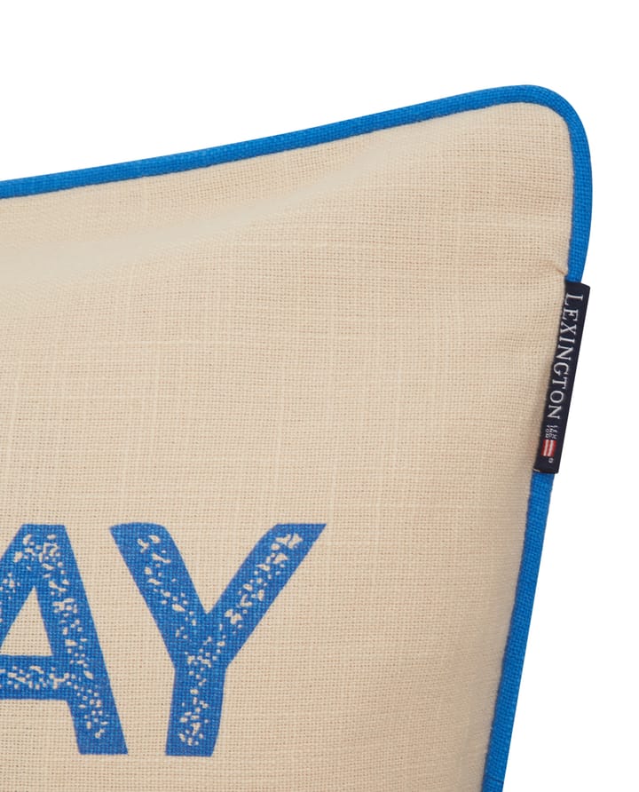 썬데이 Funday 프린티드 베개커버 50x50 cm, Beige-blue-pink Lexington | 렉싱턴