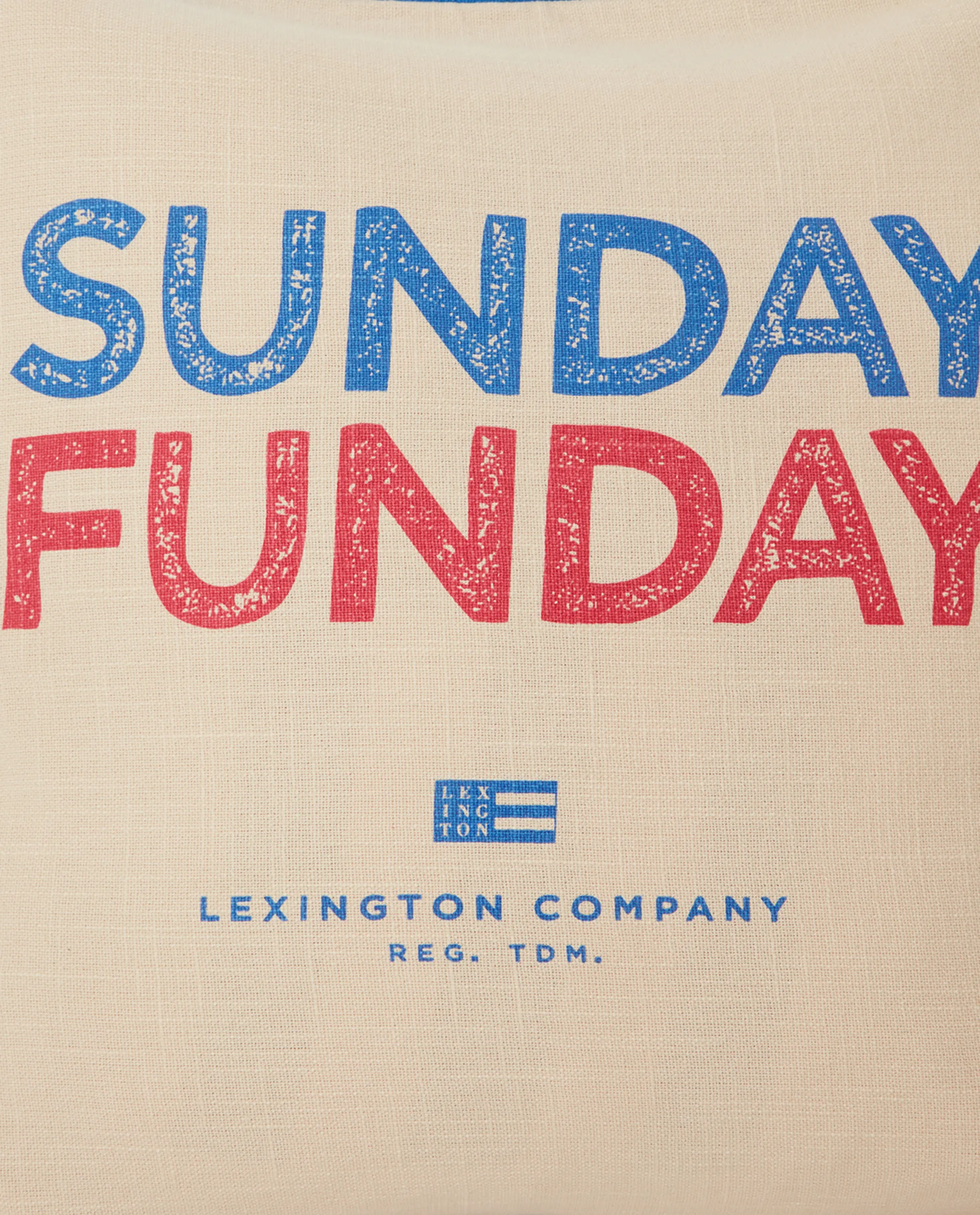 썬데이 Funday 프린티드 베개커버 50x50 cm, Beige-blue-pink Lexington | 렉싱턴