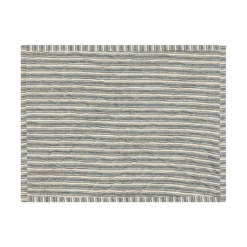 퀼팅 양면 테이블매트 - Green-Light beige-red, 35x45 cm - Lexington | 렉싱턴