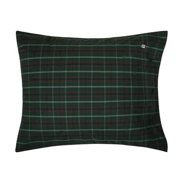 체크 코튼 퍼케일 베개커버 - Green-navy, 50x60 cm - Lexington | 렉싱턴