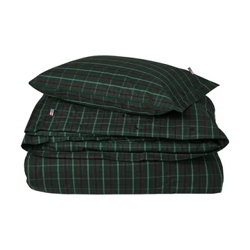 체크 코튼 퍼케일 침구 세트 - Green-navy, 50x60 cm/150x210 cm - Lexington | 렉싱턴