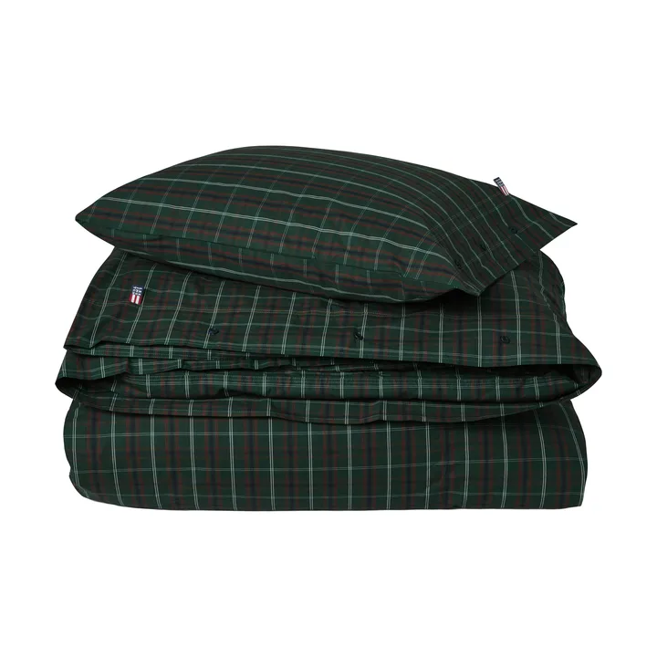 체크 코튼 퍼케일 침구 세트 - Green-navy, 50x60 cm/150x210 cm - Lexington | 렉싱턴