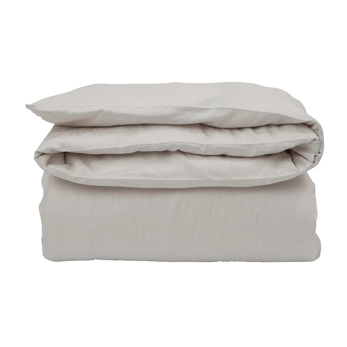 Hotel 새틴 자카드 이불 커버 220x220 cm, Light beige Lexington | 렉싱턴