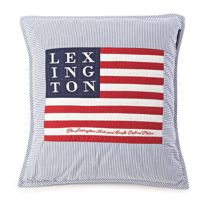 Icons Arts & Crafts 쿠션 커버 50x50 cm - blue-white - Lexington | 렉싱턴