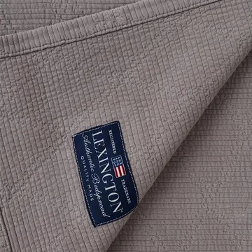 Icons Quilted 침대커버 240x260 cm - Gray - Lexington | 렉싱턴