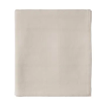 체크 Jacquard 베드 스프레드 160x240 cm - Light beige - Lexington | 렉싱턴