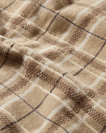 Lexington 체크 타월 2개입 - Beige-grey - Lexington | 렉싱턴