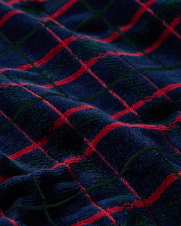 Lexington 체크 타월 2개입 - Navy-green, 50x70 cm - Lexington | 렉싱턴