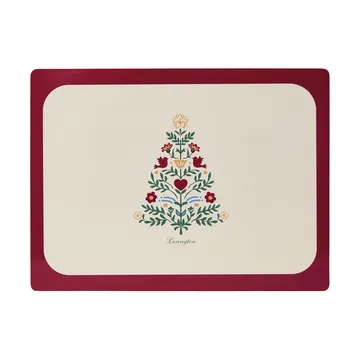 Lexington 라미네이트 양면 테이블매트 - Red-light beige, 30x40 cm, 2-pack - Lexington | 렉싱턴