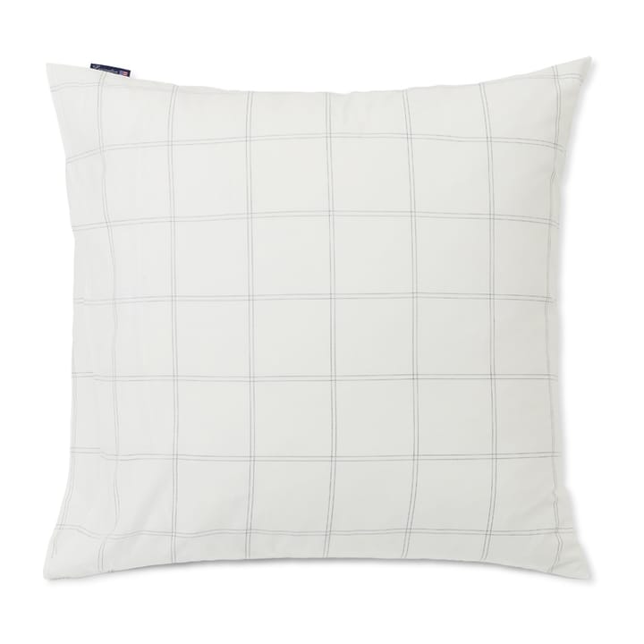 체크 베개커버 코튼-lyocell 65x65 cm, Off white-dark blue Lexington | 렉싱턴