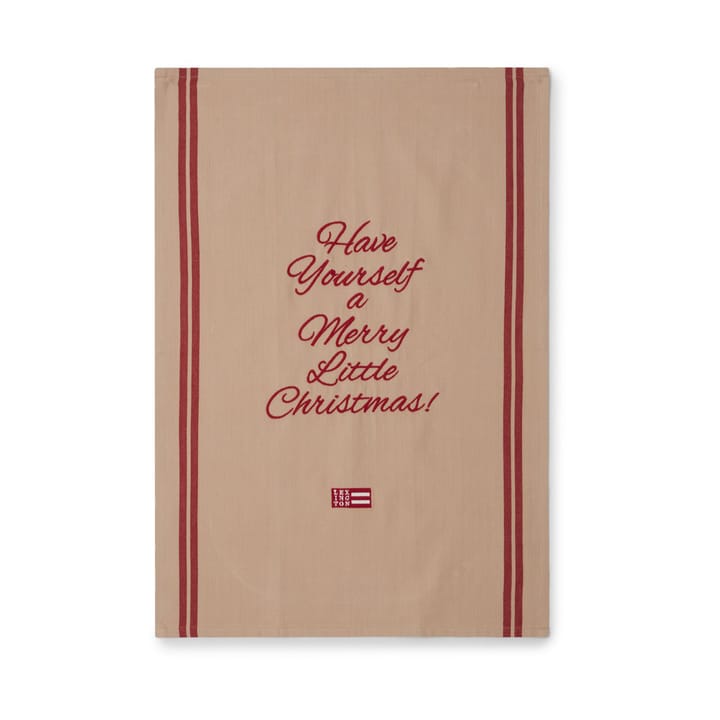 Merry Little 오가닉 코튼 주방 타월 50x70 cm - Beige-red - Lexington | 렉싱턴