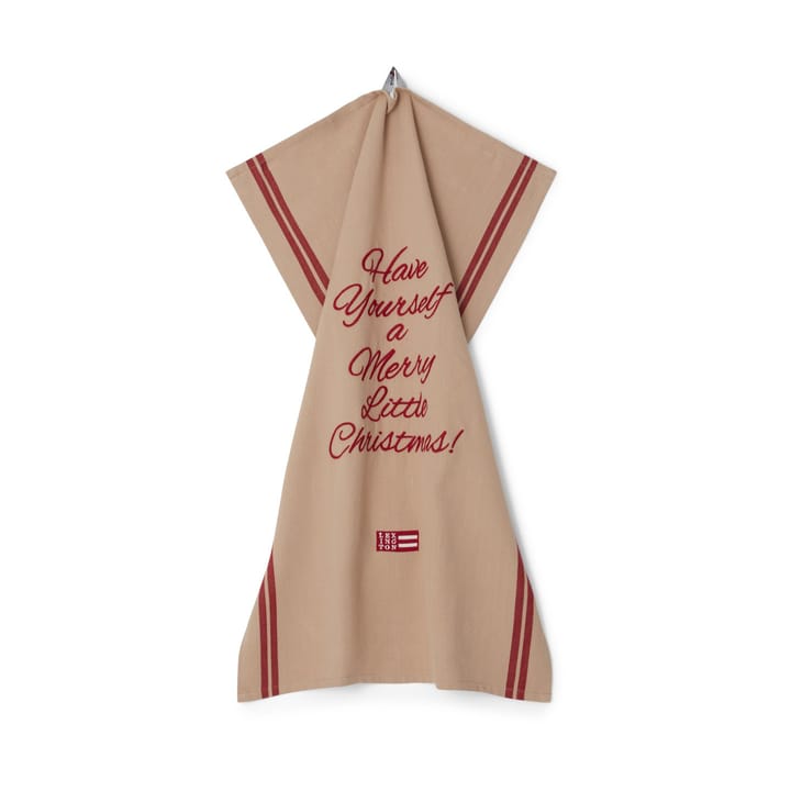 Merry Little 오가닉 코튼 주방 타월 50x70 cm, Beige-red Lexington | 렉싱턴