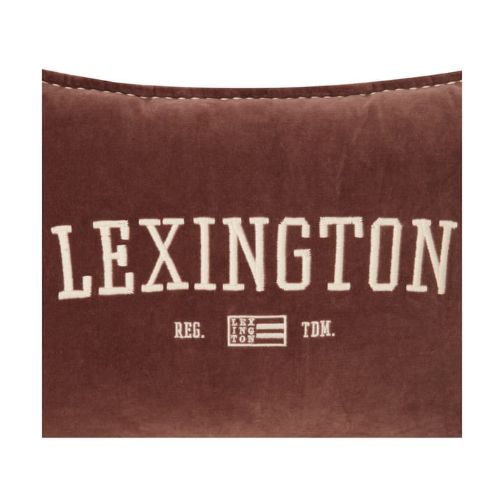 로고 Message 오가닉 코튼 벨벳 쿠션 40x60 cm, Brown Lexington | 렉싱턴