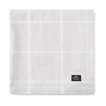 Pepita 체크 코튼 리넨 테이블클로스 150x350 cm - White-light grey - Lexington | 렉싱턴