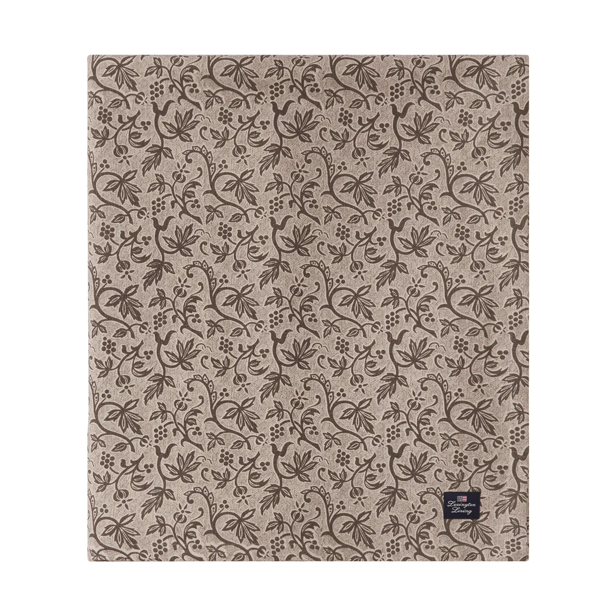 Printed 재활용 코튼 테이블클로스 150x250 cm, Light beige Lexington | 렉싱턴