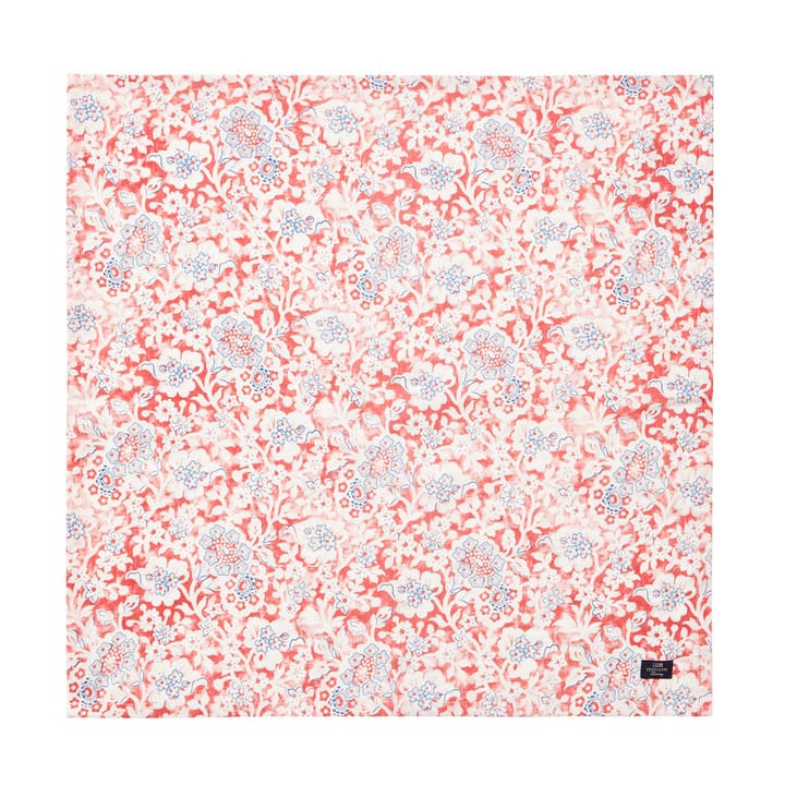 Printed 플라워 리사이클드 코튼 패브릭 냅킨 50x50 cm - Coral - Lexington | 렉싱턴