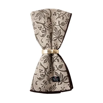 Printed 재활용 코튼 냅킨 50x50 - Light beige - Lexington | 렉싱턴